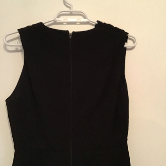 NWT ASOS Black Faux Wrap Dress - Picture 7 of 7